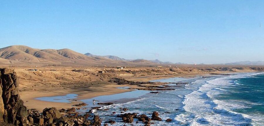 Caleta de Fuste/Corralejo: Guided E-Bike Tour & Crater Hike - Through Lajares and the dry riverbeds
