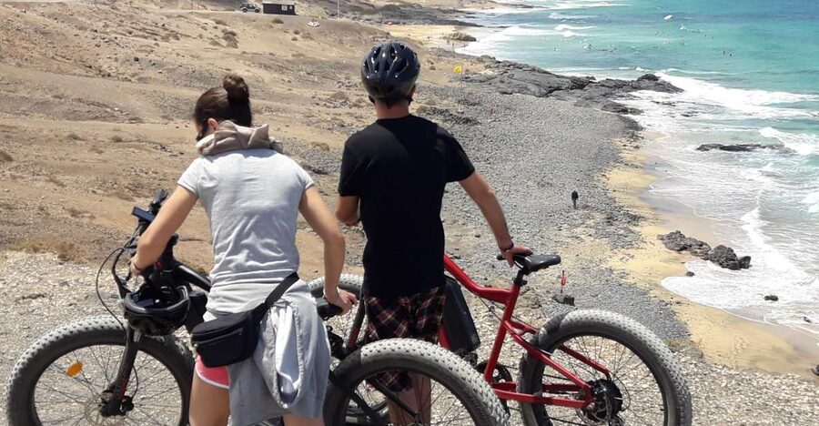 Caleta de Fuste/Corralejo: Guided E-Bike Tour & Crater Hike - Starting from Caleta de Fuste or Corralejo