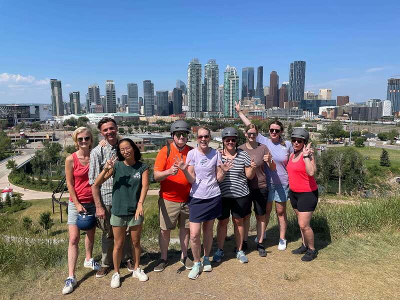 Calgary: City Bike Tour, Highlights and Bow River - Scotsman’s Hill and the one serious effort