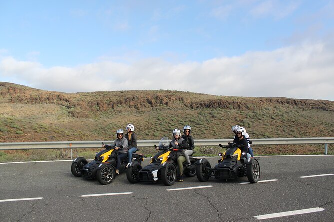 Can-am Ryker three wheels tricycle Mountain Tour (Maspalomas) - What the $87.41 price really buys you