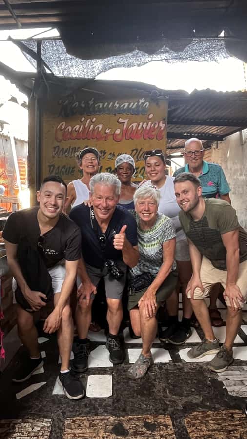 CARTAGENA: BIKE RIDE WITH LUNCH AT BOURDAIN'S FAVORITE SPOT - Bazurto Market and lunch at Cecilia’s