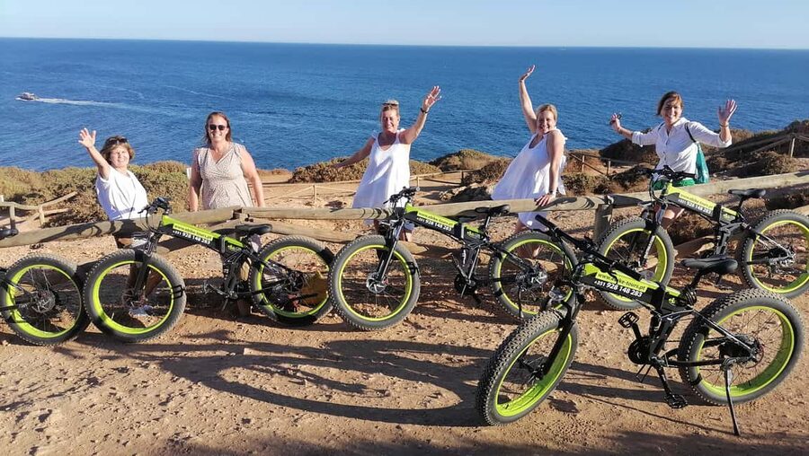 Carvoeiro E-bike Tours - Relax Tour - Carvalho cliffs and Benagil bring the drama