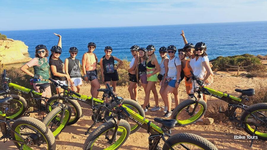Carvoeiro E-bike Tours - Relax Tour - Algar Seco adds caves, rock, and a closer look at the coast