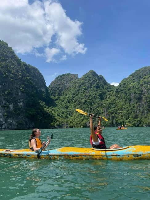 CAT BA: LAN HA & HALONG BAY – KAYAK, BIKE, LUNCH, SNORKEL - The optional glowing-plankton night trip