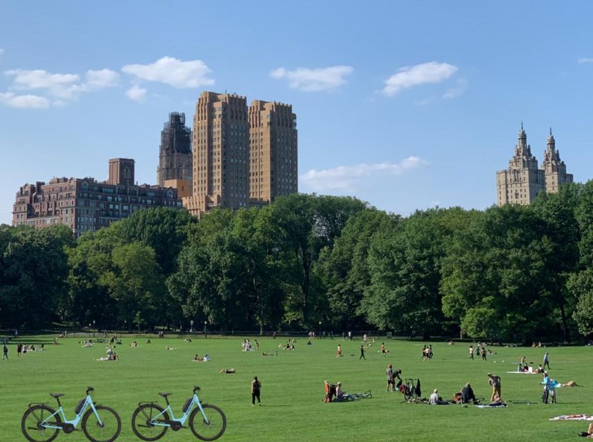 Central Park Electric Bike Rental - Entering Central Park from the west side