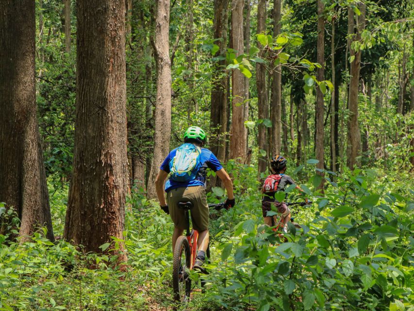 Chiang Mai: Boat Ride and Cycling Tour to Sticky Waterfall - From Chiang Mai to Mae Kuang reservoir
