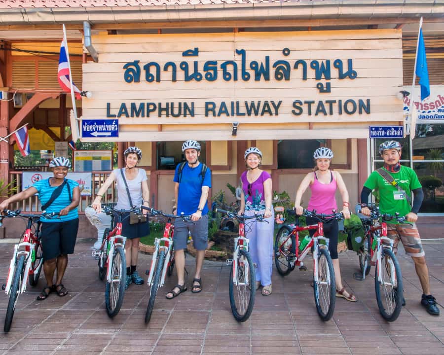 Chiang Mai Countryside E-bike Ride with Expert Guide & Lunch - Why the train to Lamphun makes this ride special