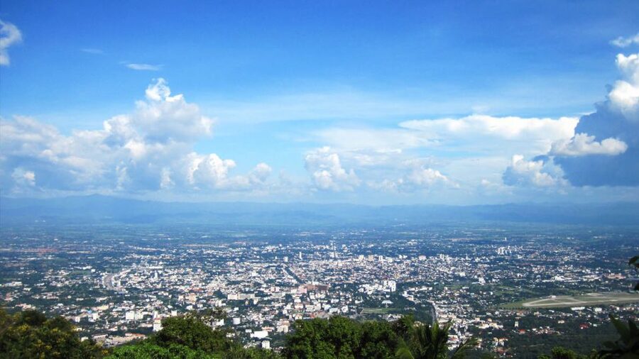 Chiang Mai: Doi Suthep National Park Leisure Hiking & Biking - Wat Phra That Doi Suthep and the Mae Ping views