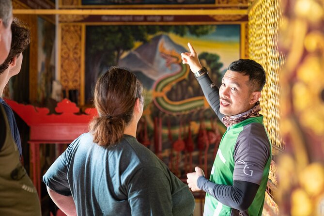 Chiang Mai: Historic Old City Bike Tour - Morning or Night - Wat Chedi Luang’s huge ruined chedi