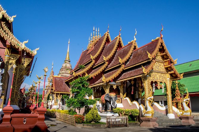 Chiang Mai: Historic Old City Bike Tour - Morning or Night - Three Kings Monument and the civic heart of Chiang Mai