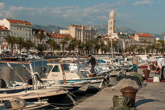 City Bike Tour of Split - The climb into Marjan Park