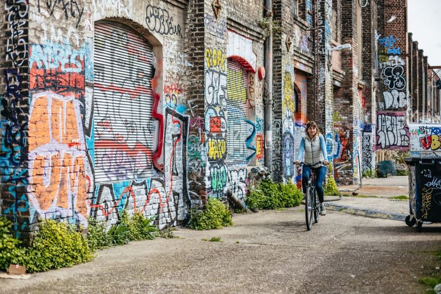 Cologne: Ehrenfeld Street Art Bike Tour - Ehrenfeld’s studios and less polished corners