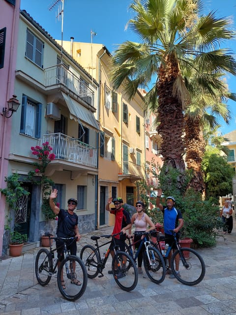 Corfu: Food tour on a bicycle-old town,suburbs & hidden gems - Mon Repos brings shade and royal connections