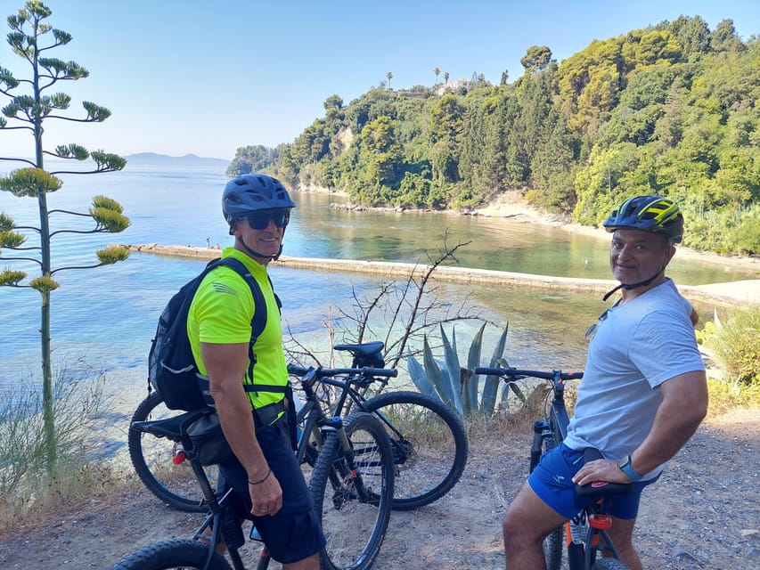 Corfu: Old Town Cycle Tour-History,Flavours & Narrow Alleys! - Garitsa Bay and a cool finish
