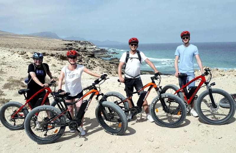 Costa Calma: E-bike Tour/E-scooter - Stopping on the west coast for photos