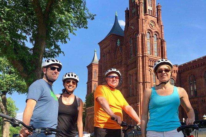 Customized Private Bike Tour of DC - Smithsonian Institution Building and World War II Memorial