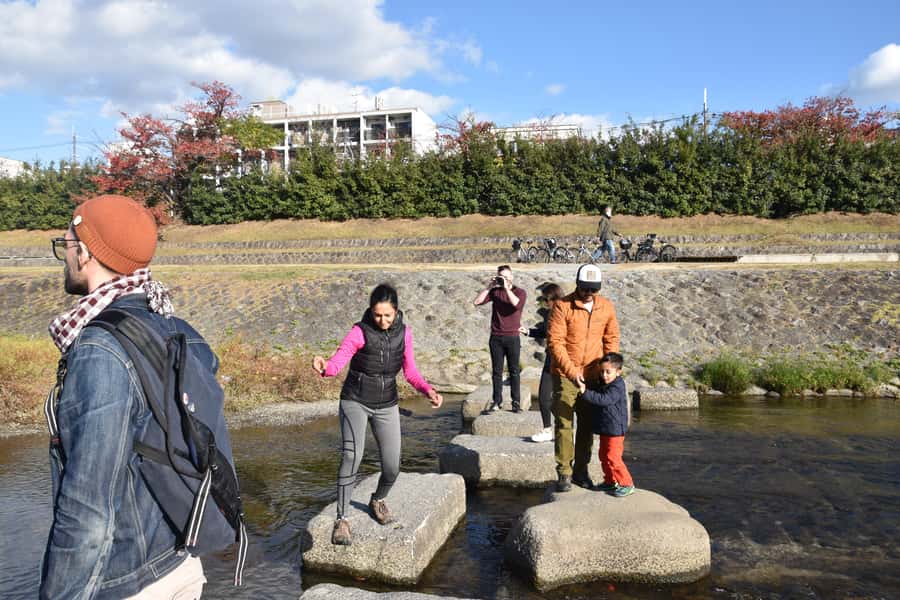 Cycle Kyoto's Hidden Gems & Gion Stroll - Tea, Japanese sweets, and a traditional shop