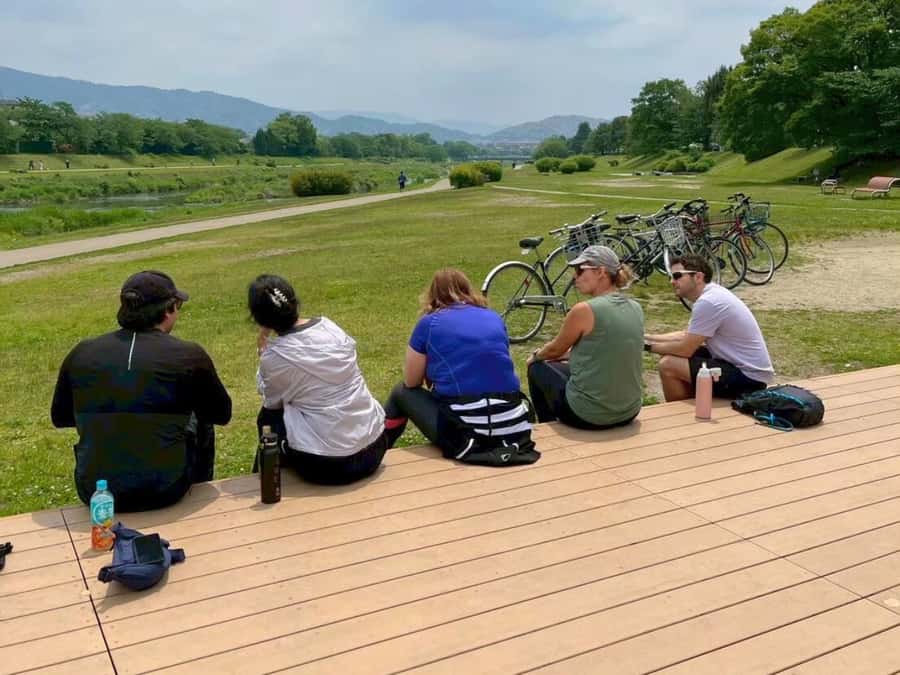 Cycle Kyoto's Hidden Gems & Gion Stroll - Starting beside Sanjo Bridge