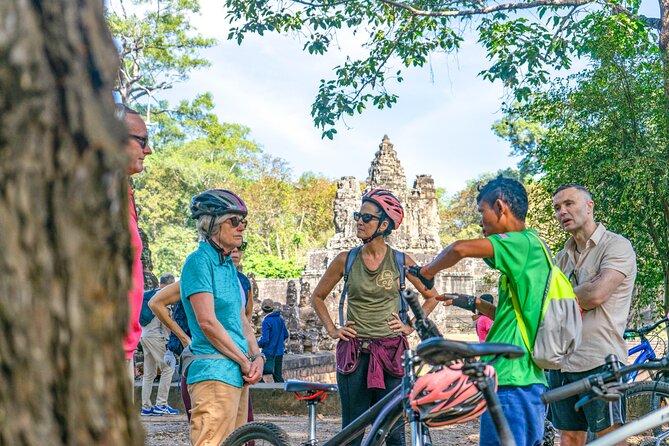 Cycle the Angkor Backroads with lunch / E-Bike or Tuk Tuk - Starting at 8:00 with a hotel pickup