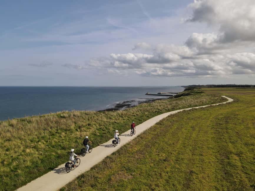 D-Day E-Bike excursion self guided - Getting comfortable with the GPS and e-bike