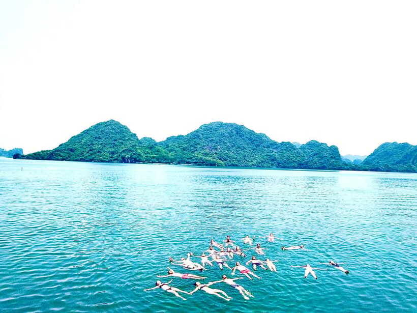 Đảo Cát Bà : 1Day Kayaking,Swimming,Cycling,Snorkeling,Lunch - Bioluminescent plankton and squid fishing