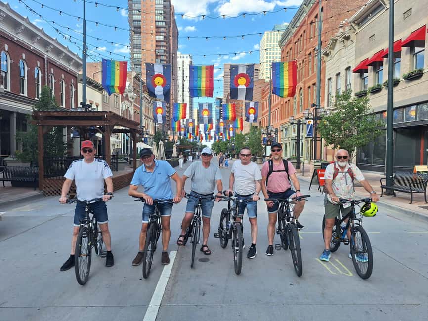 Denver's Highlights: A Guided Bike or Ebike Adventure - Key points to know before you book