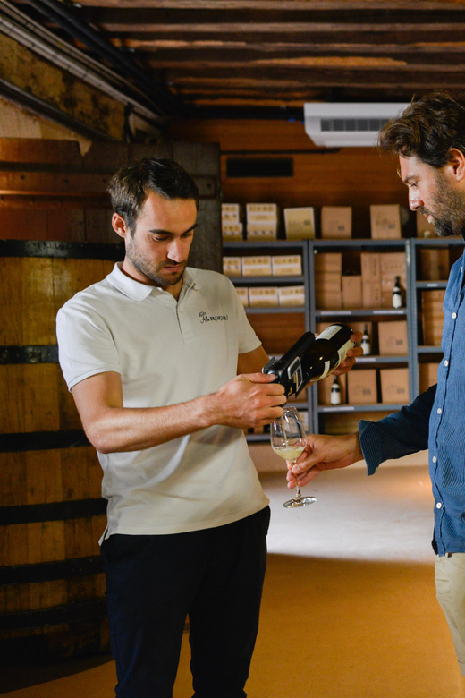 Dijon/Beaune: Full day Ebike Burgundy tour, tastings & lunch - A family-run winery after the ride