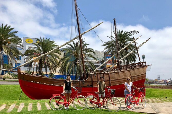 Discover Las Palmas City by Bike in 4 hours - Santa Ana Cathedral and the Canarian dogs