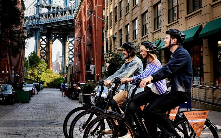 Downtown Bike Tour with Stylish Dutch Bikes or E-bikes! - Rolling through Lower Manhattan