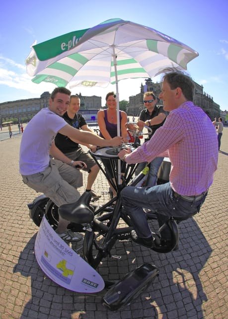 Dresden Bike Tour with Wine Tasting - Walking through castle parks and vineyards