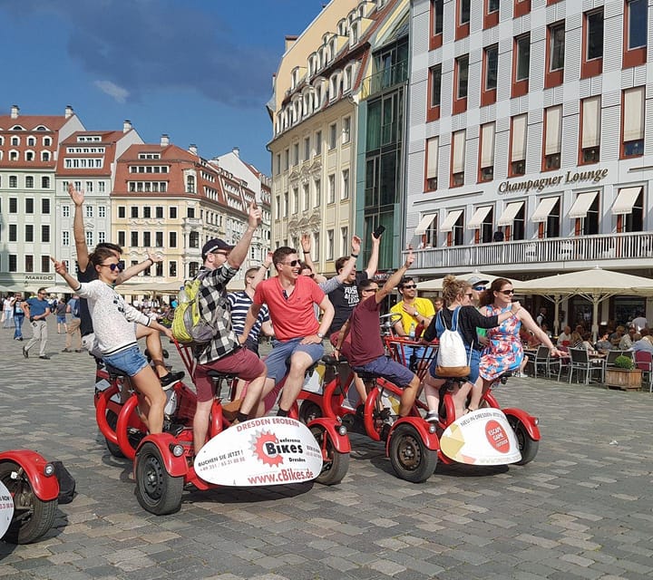 Dresden Bike Tour with Wine Tasting - Seeing Dresden’s inner city by shared pedal power