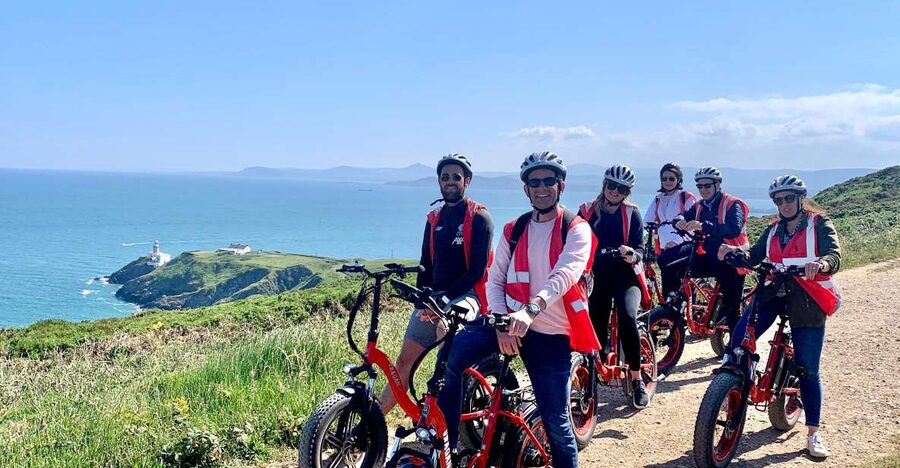 Dublin: Panoramic e-Bike Tour - Howth Harbour, 30 minutes