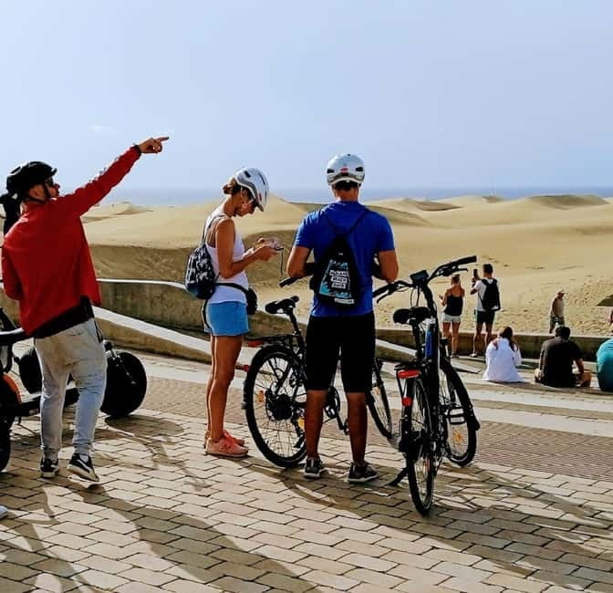 E-Bike CitySightseeing: Maspalomas, Playa Ingles, Meloneras - Birdwatching at Maspalomas Oasis