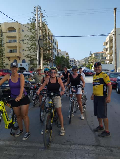 e-Bike Cycling Tour to Arkadi Monastery Full Lunch included - From Rethymno’s coast to the first uphill stretch