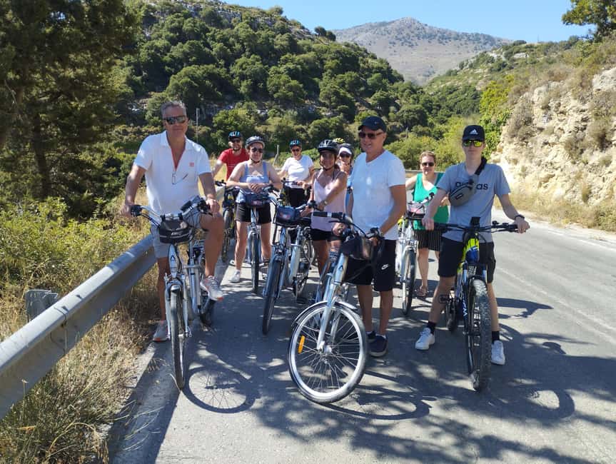 e-Bike Cycling Tour to Arkadi Monastery Full Lunch included - A Cretan lunch in Kirianna