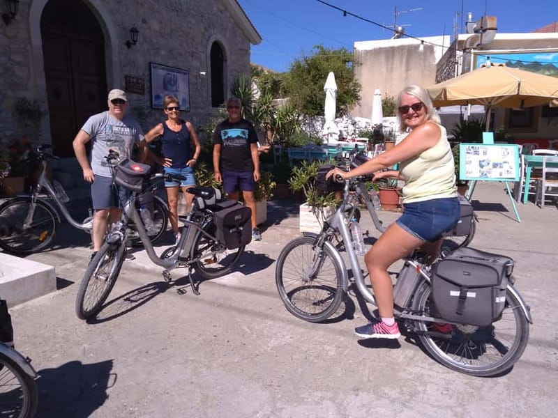 e-Bike Cycling Tour to Arkadi Monastery Full Lunch included - The return through Pigi and Adele