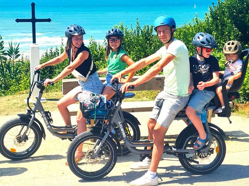 E-bike Guided Tour Biarritz & small villages - From Bidart toward the Biarritz waterfront