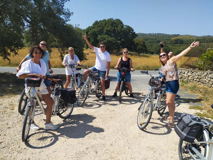 e-Bike Guided Tour to Myli Gorge with Full Lunch included - Chromonastiri and Villa Clodio