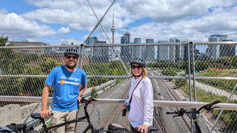 E-bike through Toronto's Dynamic Neighbourhoods - Lower Ossington and Trinity Bellwoods