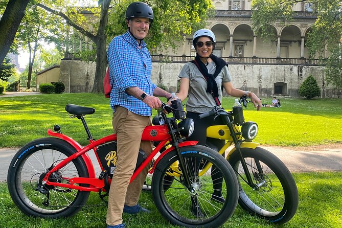 E-BIKE TOUR: 10 Must-See Landmarks & Viewpoints in Prague 1-8per. - Letná Park and the city’s best photo stop