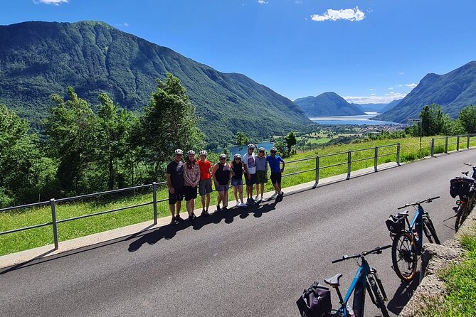 E-Bike Tour around Three Lakes and Idyllic Mountain Life - Porlezza: coffee, gelato, and a lakeside pause