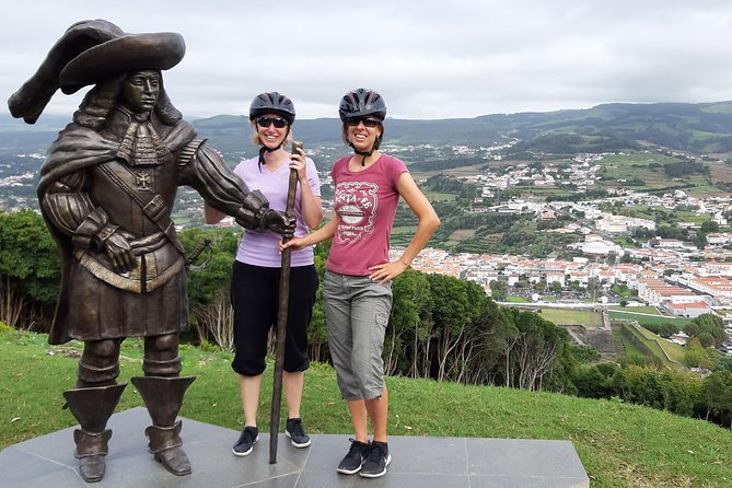 E-Bike Tour Monte Brasil | Terceira Island - The summit view toward Santa Bárbara