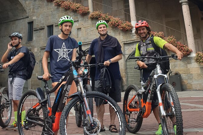 e-bike tour of Bergamo and its surroundings - Venetian walls, the Rocca, and city views