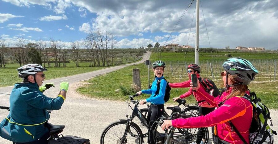 E-Bike Tour with Wine Tasting in the Bardolino area - Cycling vineyards, olive groves, and country roads