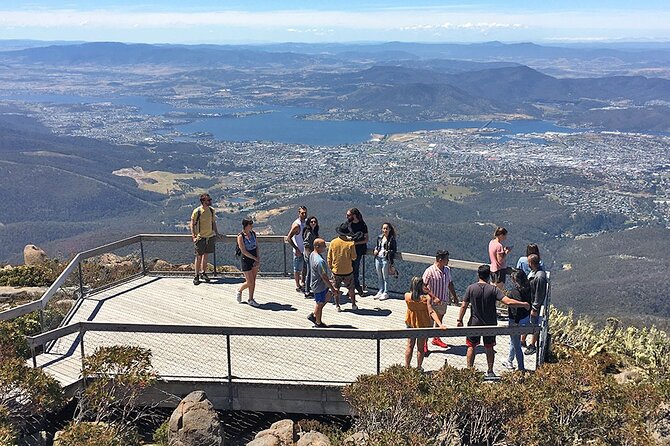 Easy Bike Tour - Mt Wellington Summit Descent & Rainforest Ride - The Minibus Ride to Mt Wellington’s 1,270-Metre Summit