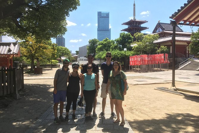 Eat, Drink & Cycle: Osaka Foodie Bike Tour - Sushi and kushikatsu finish the tasting route