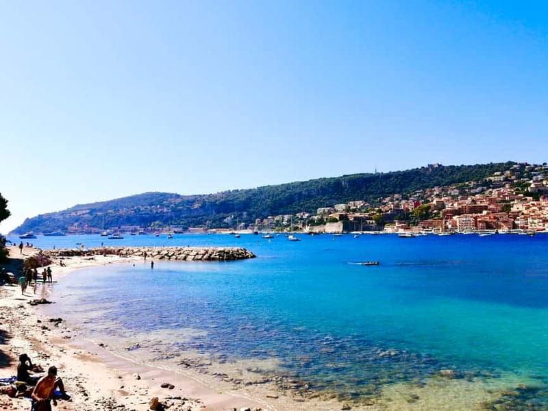 Ebike seaside by Nice: Fantastic Villefranche's Bay & Hill - A local picnic beside the beach