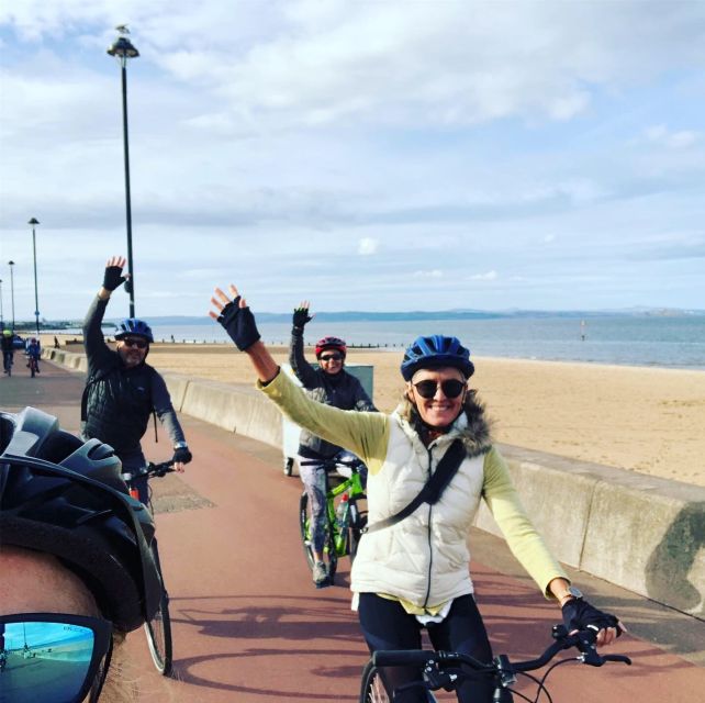 Edinburgh: 20-mile cycle tour (mostly traffic free) - Key points at a glance