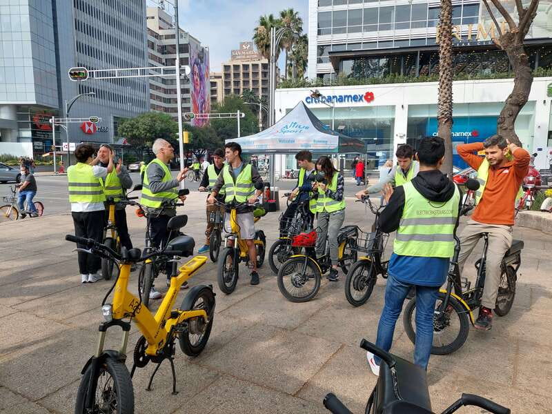Electric Bike City Tour with a taco stop. - What the $81 price gives you