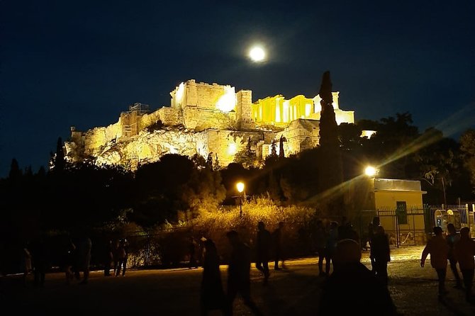 Electric Bike Tour of Athens by Night - Acropolis views and the Place of Democracy